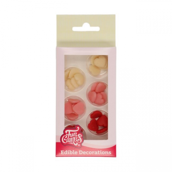 Marzipan Decorations - small Hearts